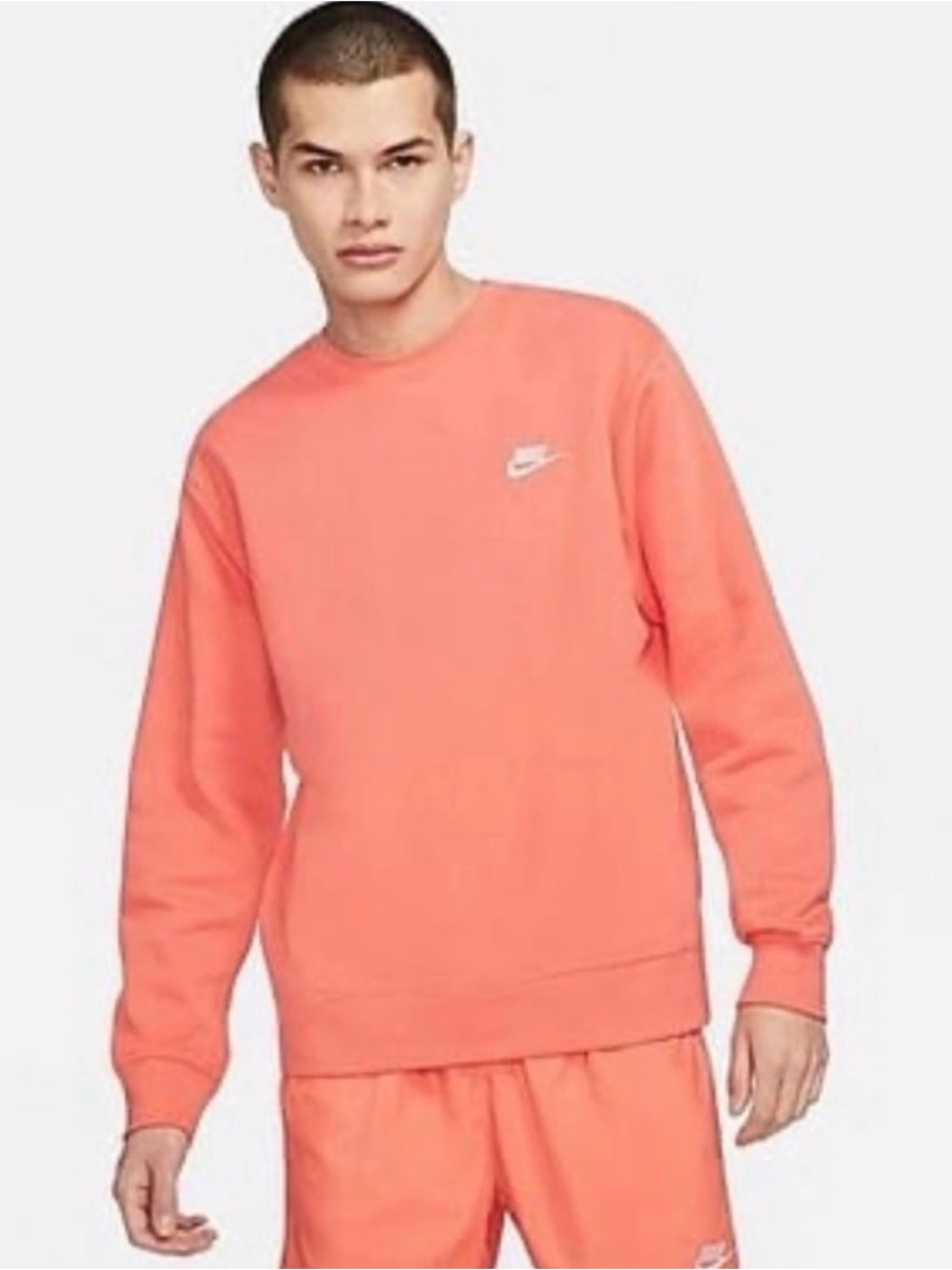 Nike Men’s Coral Crewneck Sweatshirt